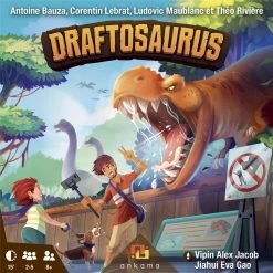 Ankama Draftosaurus (English Edition) Board Games