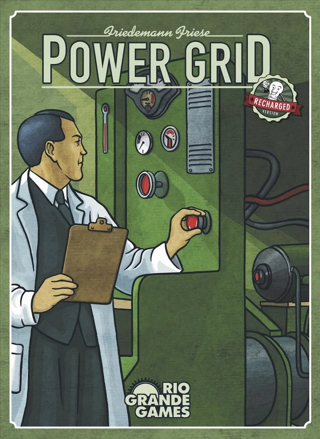 Rio Grande Games Power Grid (Recharged Edition) Board Games 1 Rio Grande Games Power Grid (Recharged Edition) Board Games