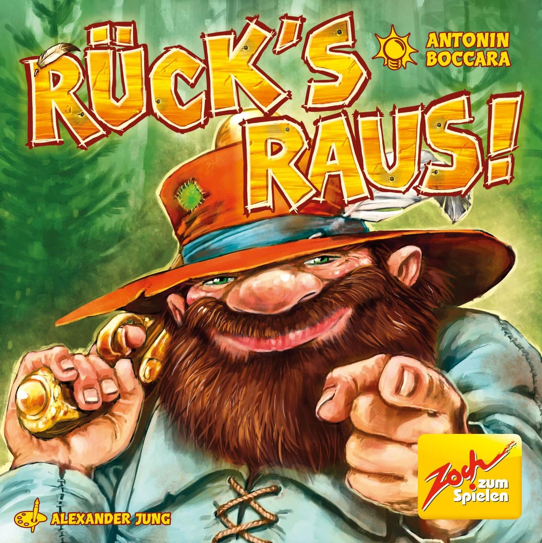 Zoch Verlag Board Games Rück's Raus! (Import) 1 Zoch Verlag Board Games Rück's Raus! (Import)