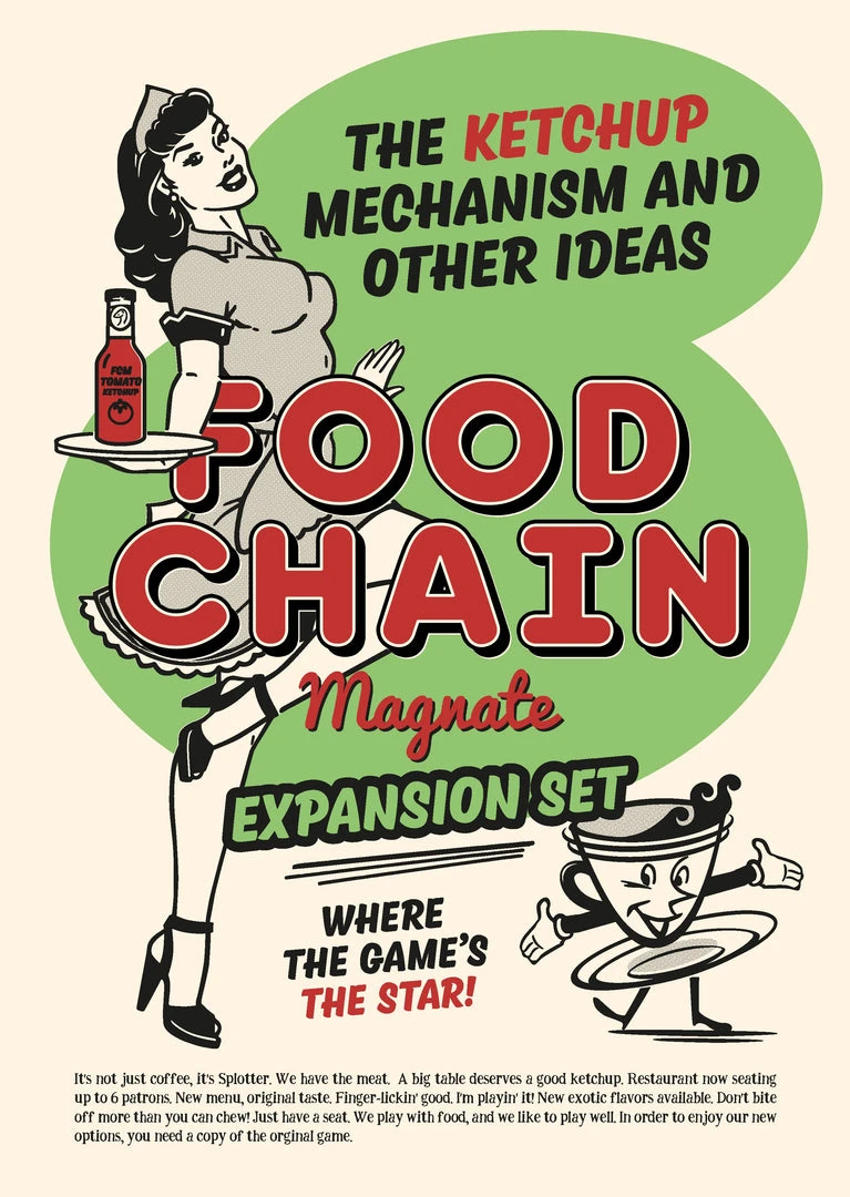 Splotter Spellen Board Games Food Chain Magnate: The Ketchup Mechanism & Other Ideas (Import) 1 Splotter Spellen Board Games Food Chain Magnate: The Ketchup Mechanism & Other Ideas (Import)