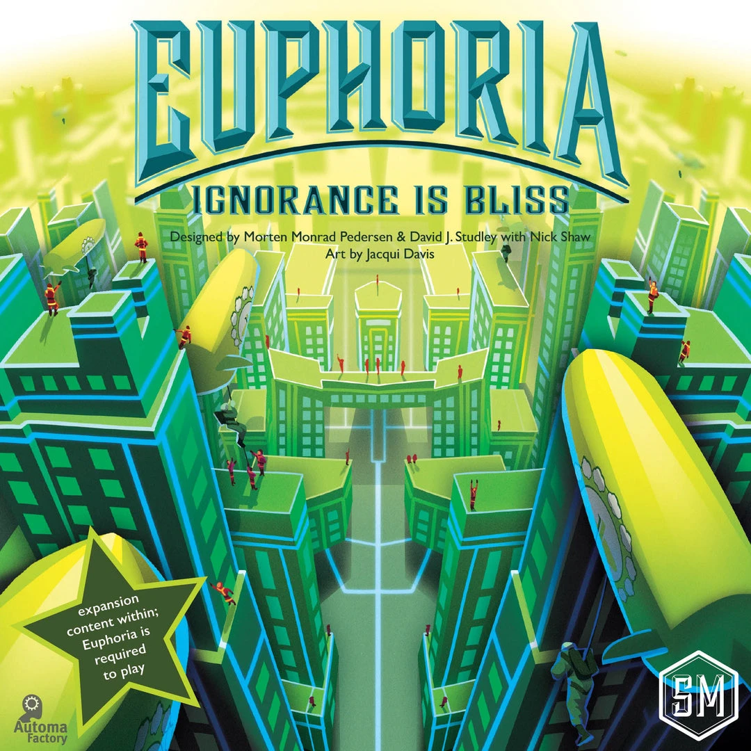 Stonemaier Games Euphoria: Ignorance Is Bliss Board Games 1 Stonemaier Games Euphoria: Ignorance Is Bliss Board Games