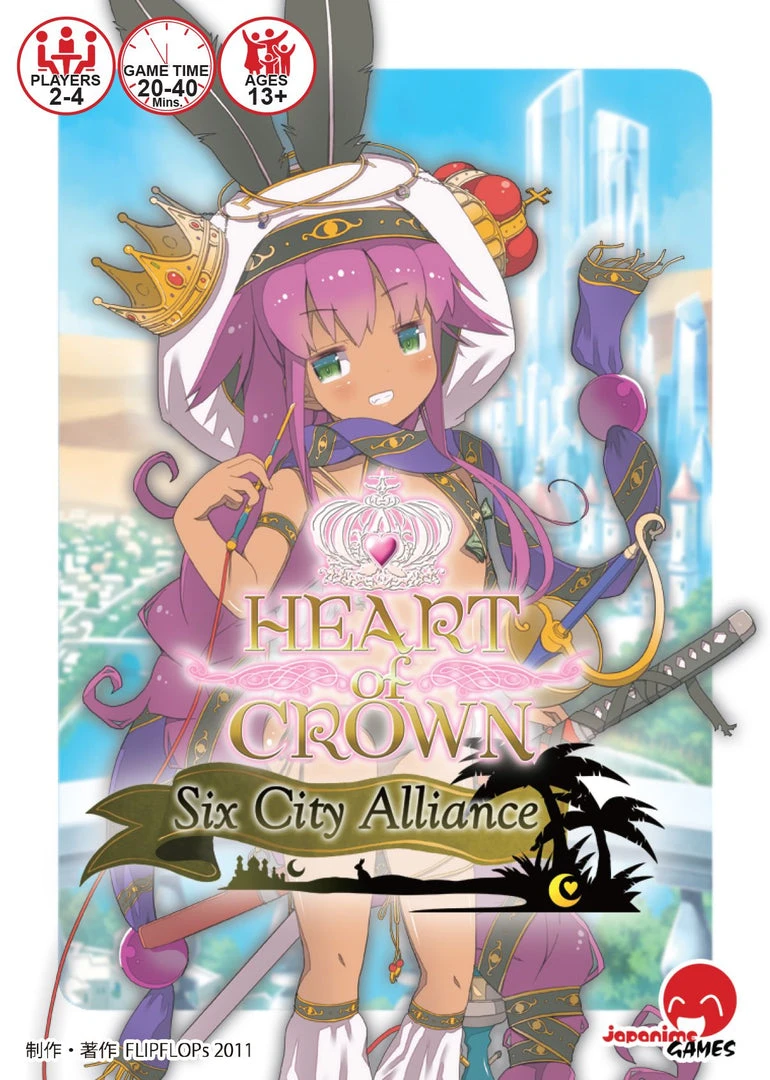 Japanime Games Board Games Heart Of Crown: Six City Alliance 1 Japanime Games Board Games Heart Of Crown: Six City Alliance