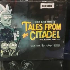 Cryptozoic Entertainment Board Games Rick And Morty: Tales From The Citadel Deck-Building Game