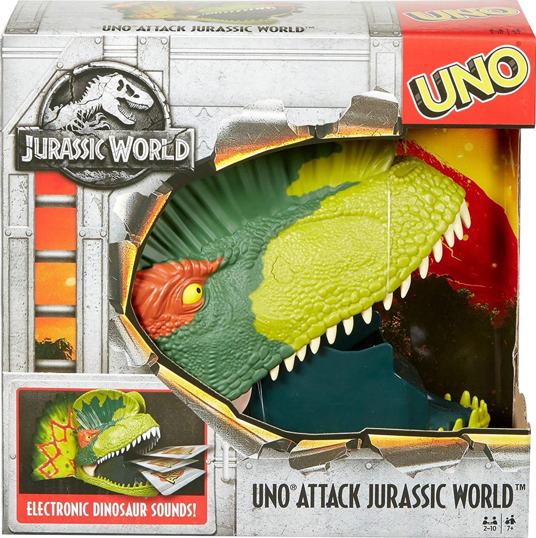 Mattel Board Games UNO Attack: Jurassic World 1 Mattel Board Games UNO Attack: Jurassic World