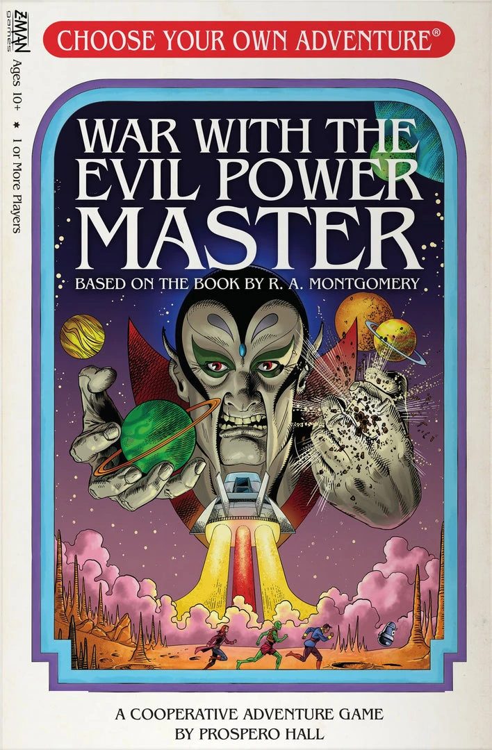 Z-Man Games Choose Your Own Adventure: War With The Evil Power Master Board Games 1 Z-Man Games Choose Your Own Adventure: War With The Evil Power Master Board Games