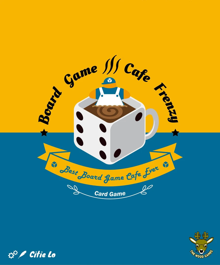 The Wood Games Board Games Board Game Cafe Frenzy (Import) 1 The Wood Games Board Games Board Game Cafe Frenzy (Import)