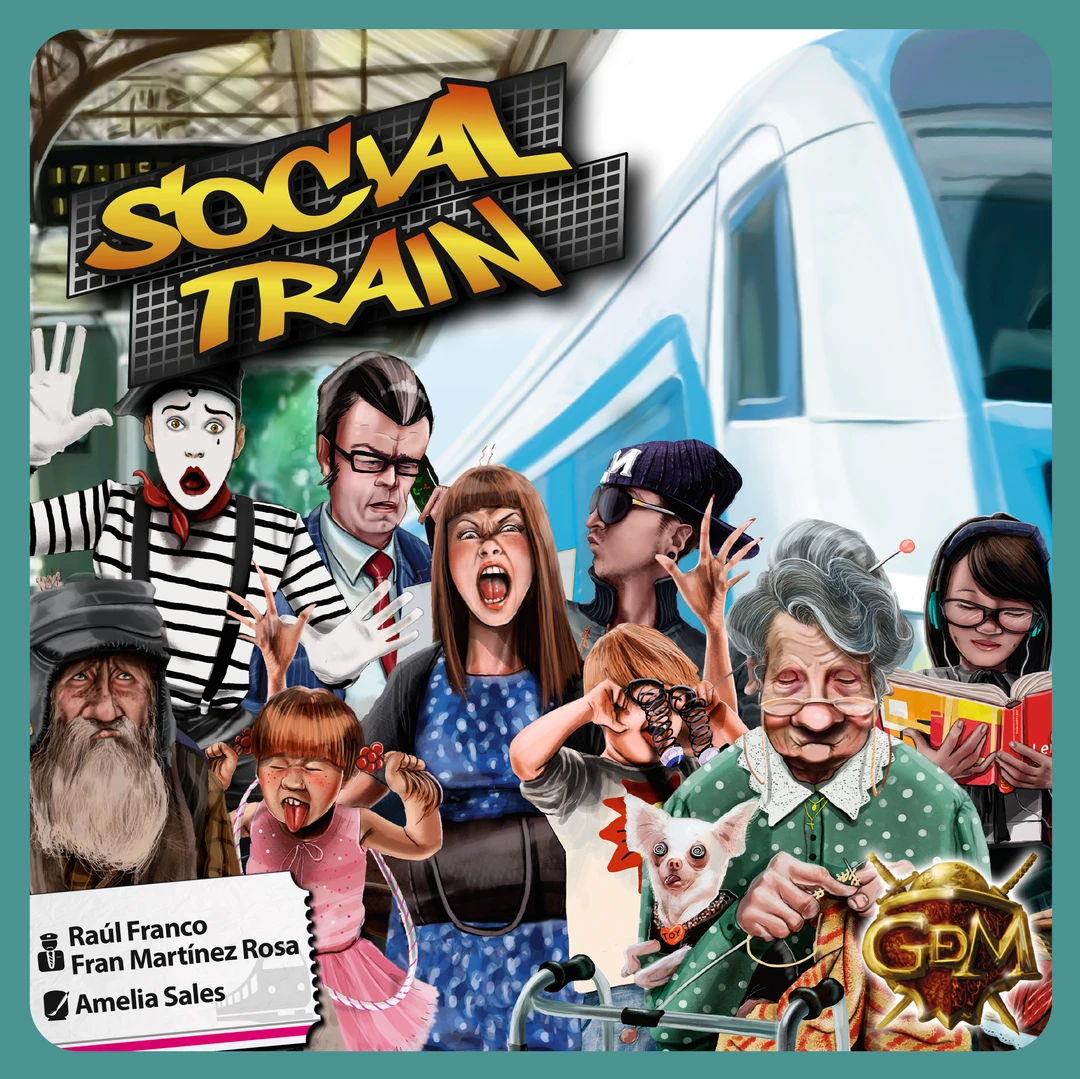 GDM Games Social Train (Import) Board Games 1 GDM Games Social Train (Import) Board Games