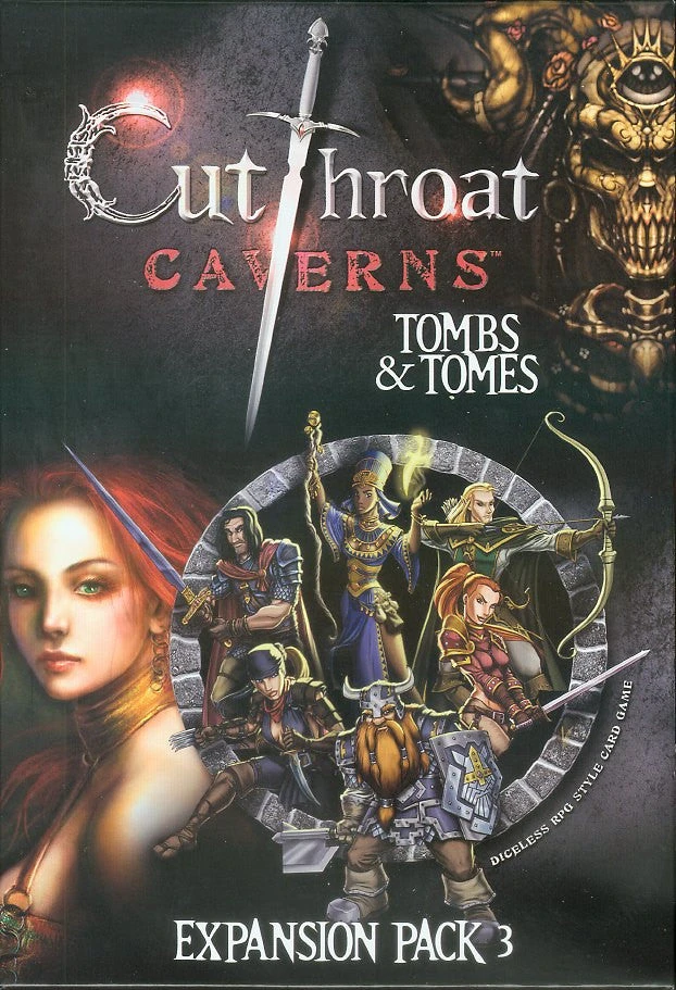 Smirk & Dagger Games Board Games Cutthroat Caverns: Tombs & Tomes 1 Smirk & Dagger Games Board Games Cutthroat Caverns: Tombs & Tomes