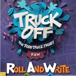 Adam's Apple Games, LLC Truck Off: The Food Truck Frenzy Roll And Write Board Games