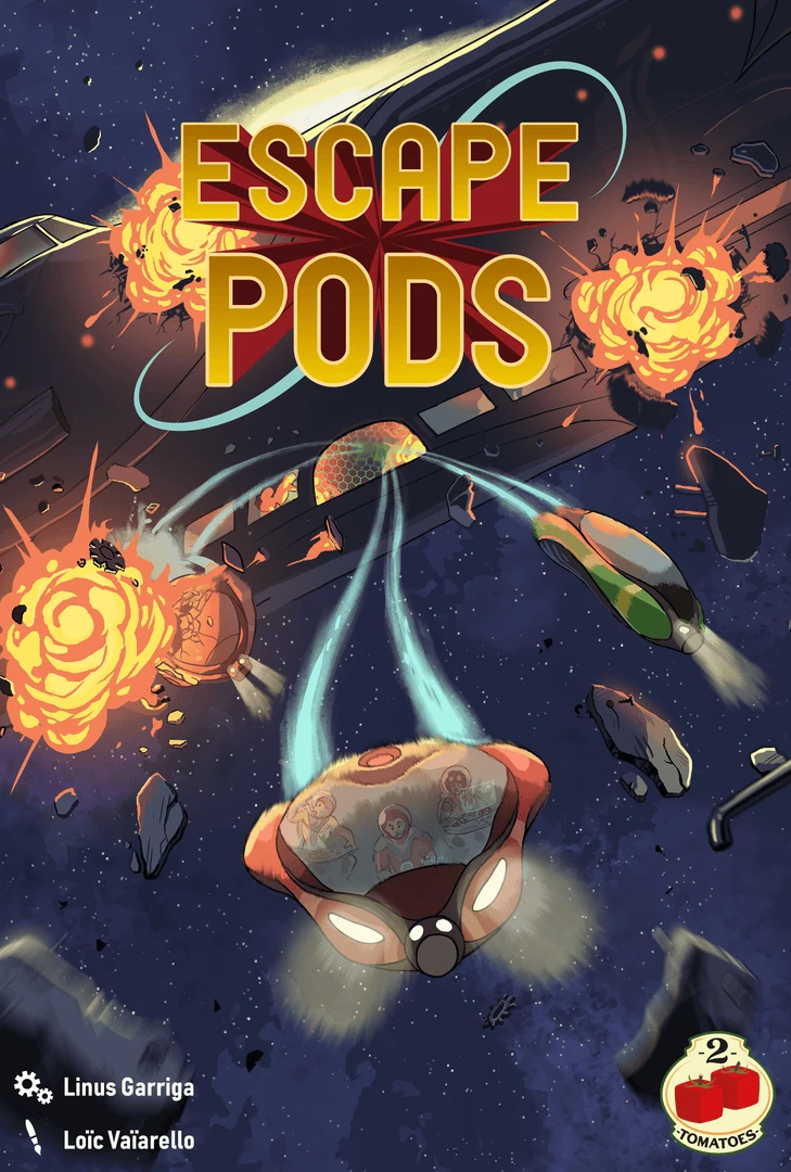 2Tomatoes Games Escape Pods *PRE-ORDER* Board Games 1 2Tomatoes Games Escape Pods *PRE-ORDER* Board Games