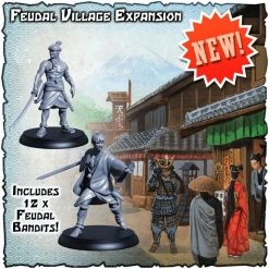 Flying Frog Productions Shadows Of Brimstone: Feudal Village Expansion