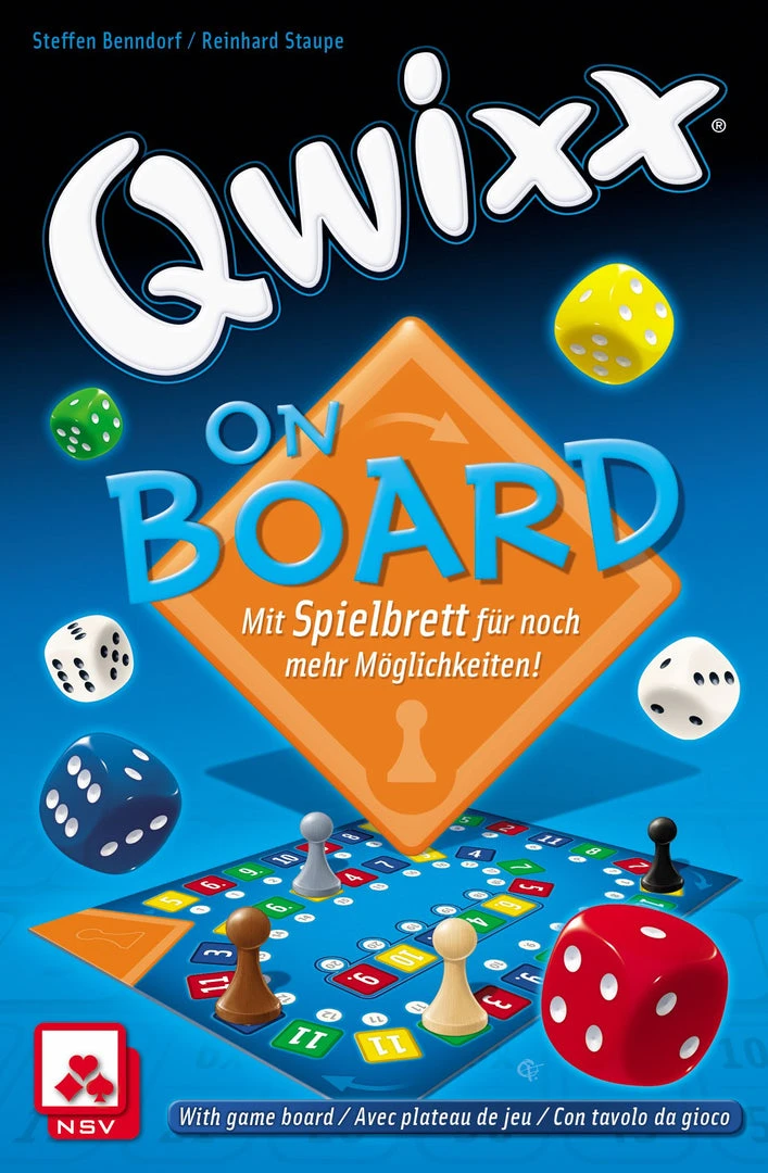 Nürnberger-Spielkarten-Verlag Qwixx On Board (Import) Board Games 1 Nürnberger-Spielkarten-Verlag Qwixx On Board (Import) Board Games
