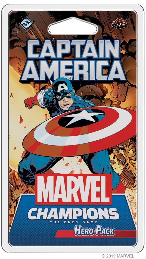 Fantasy Flight Games Marvel Champions: The Card Game – Captain America Hero Pack Board Games 1 Fantasy Flight Games Marvel Champions: The Card Game – Captain America Hero Pack Board Games