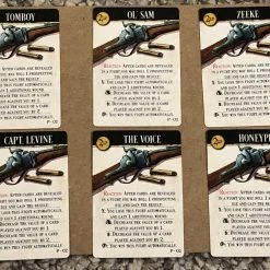 Kolossal Games Western Legends: Carbine Promo Cards