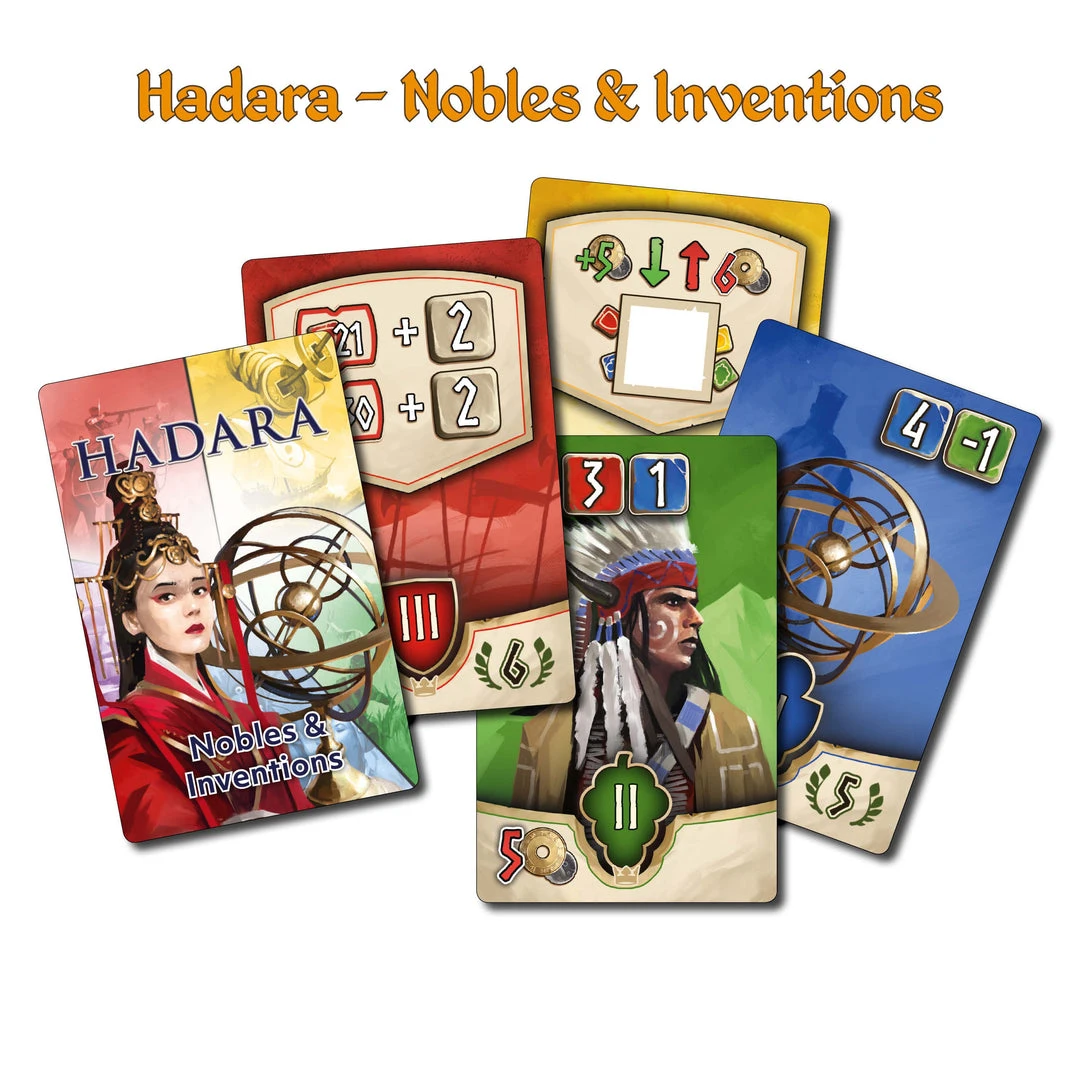 Hans Im Glück Hadara: Nobles & Inventions Board Games 1 Hans Im Glück Hadara: Nobles & Inventions Board Games