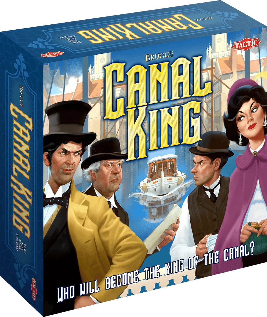Tactic Canal King Brugge Board Games 1 Tactic Canal King Brugge Board Games