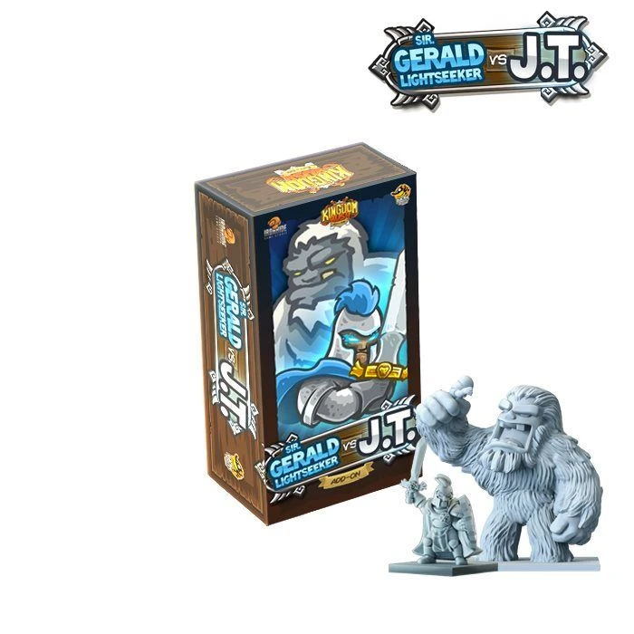 Lucky Duck Games Kingdom Rush: Rift In Time – Sir Gerald Lightseeker Vs. J.T. Board Games 1 Lucky Duck Games Kingdom Rush: Rift In Time – Sir Gerald Lightseeker Vs. J.T. Board Games