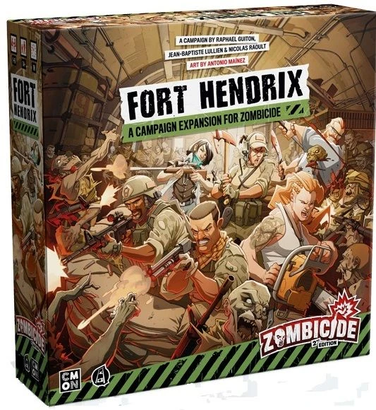 CMON Limited Board Games Zombicide (2nd Edition): Fort Hendrix Expansion 1 CMON Limited Board Games Zombicide (2nd Edition): Fort Hendrix Expansion