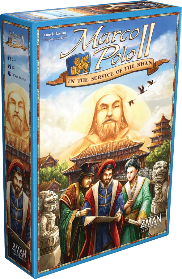Marco Polo II: In The Service Of The Khan (Z-Man Games Edition) Board Games 1 Marco Polo II: In The Service Of The Khan (Z-Man Games Edition) Board Games
