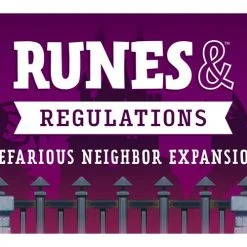 TeeTurtle Runes & Regulations: Nefarious Neighbor Board Games