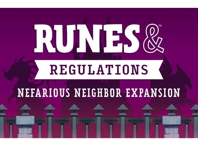 TeeTurtle Runes & Regulations: Nefarious Neighbor Board Games 1 TeeTurtle Runes & Regulations: Nefarious Neighbor Board Games