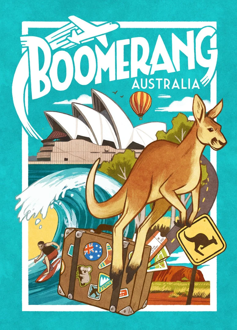 Matagot Boomerang: Australia Board Games 1 Matagot Boomerang: Australia Board Games