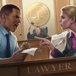 Rock Manor Games Lawyer Up (Retail Edition) Board Games