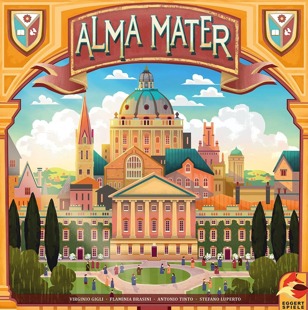 Eggertspiele Board Games Alma Mater (Box Damaged) 1 Eggertspiele Board Games Alma Mater (Box Damaged)