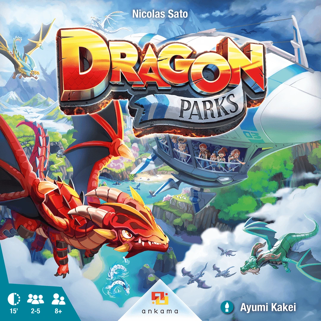 Ankama Board Games Dragon Parks 1 Ankama Board Games Dragon Parks