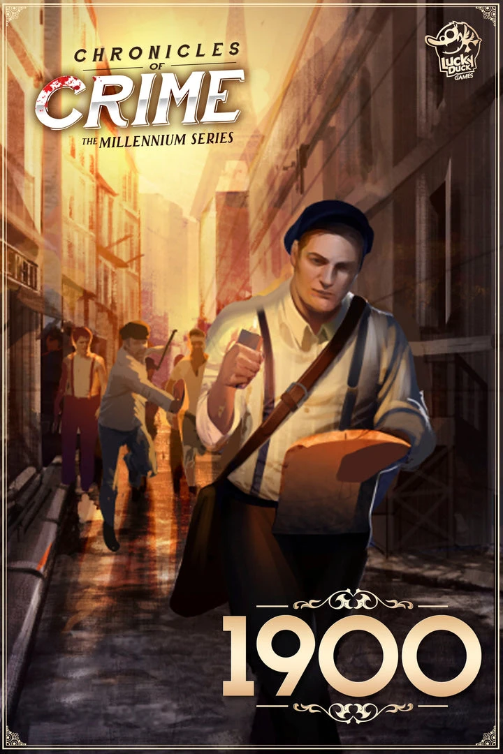Lucky Duck Games Board Games Chronicles Of Crime: 1900 1 Lucky Duck Games Board Games Chronicles Of Crime: 1900
