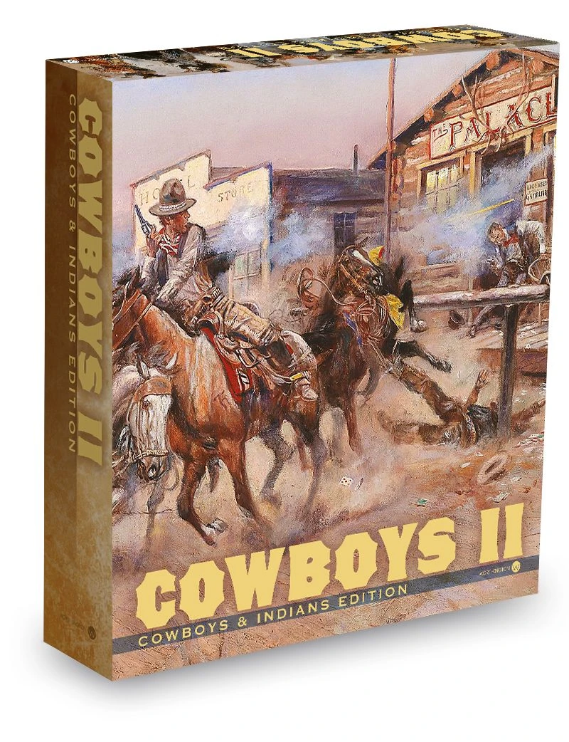 Worthington Publishing Board Games Cowboys II: Cowboys & Indians Edition 1 Worthington Publishing Board Games Cowboys II: Cowboys & Indians Edition