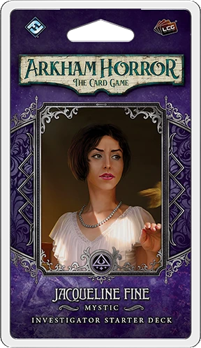 Fantasy Flight Games Arkham Horror: The Card Game – Jacqueline Fine: Investigator Starter Deck 1 Fantasy Flight Games Arkham Horror: The Card Game – Jacqueline Fine: Investigator Starter Deck