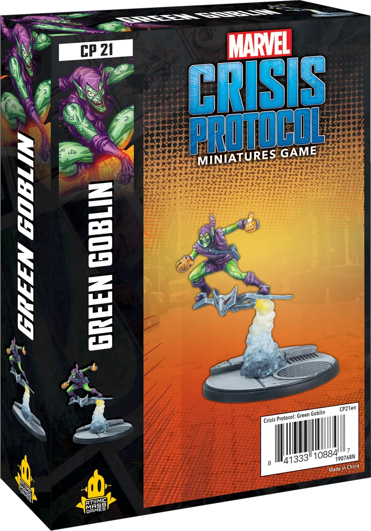 Atomic Mass Games Board Games Marvel: Crisis Protocol – Green Goblin 1 Atomic Mass Games Board Games Marvel: Crisis Protocol – Green Goblin