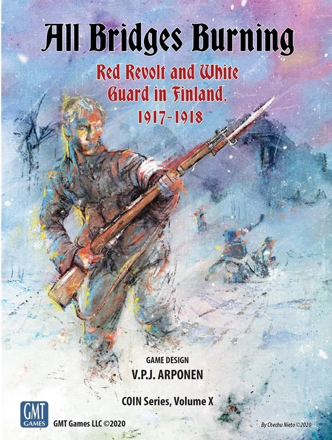 GMT Games Board Games All Bridges Burning: Red Revolt And White Guard In Finland, 1917-1918 1 GMT Games Board Games All Bridges Burning: Red Revolt And White Guard In Finland, 1917-1918