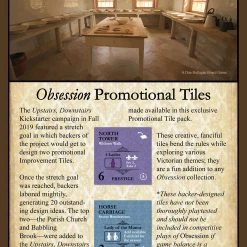 Kayenta Games Obsession: Promotional Tiles (Canada Only, See Notes For US Customers) *PRE-ORDER*
