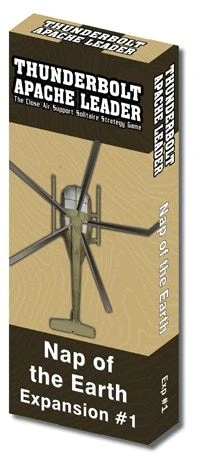 Dan Verssen Games (DVG) Thunderbolt Apache Leader: Expansion #1 – Nap Of The Earth 1 Dan Verssen Games (DVG) Thunderbolt Apache Leader: Expansion #1 – Nap Of The Earth