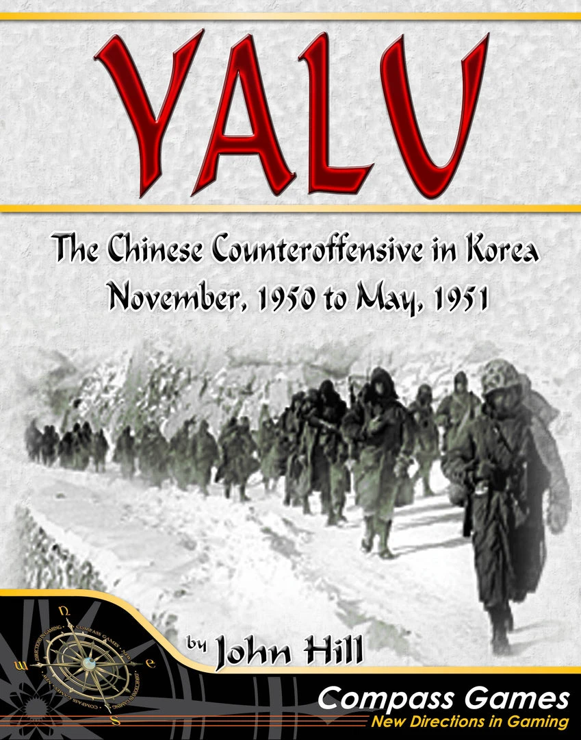 Compass Games Yalu: The Chinese Counteroffensive In Korea: November 1950-May 1951 (second Edition) Board Games 1 Compass Games Yalu: The Chinese Counteroffensive In Korea: November 1950-May 1951 (second Edition) Board Games