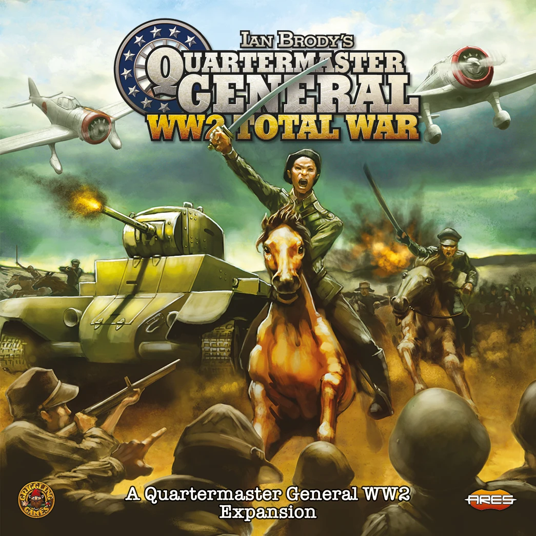Ares Games Quartermaster General (Second Edition): Total War Board Games 1 Ares Games Quartermaster General (Second Edition): Total War Board Games