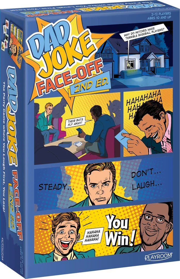 Playroom Entertainment Board Games Dad Joke Face-Off (Second Edition) 1 Playroom Entertainment Board Games Dad Joke Face-Off (Second Edition)