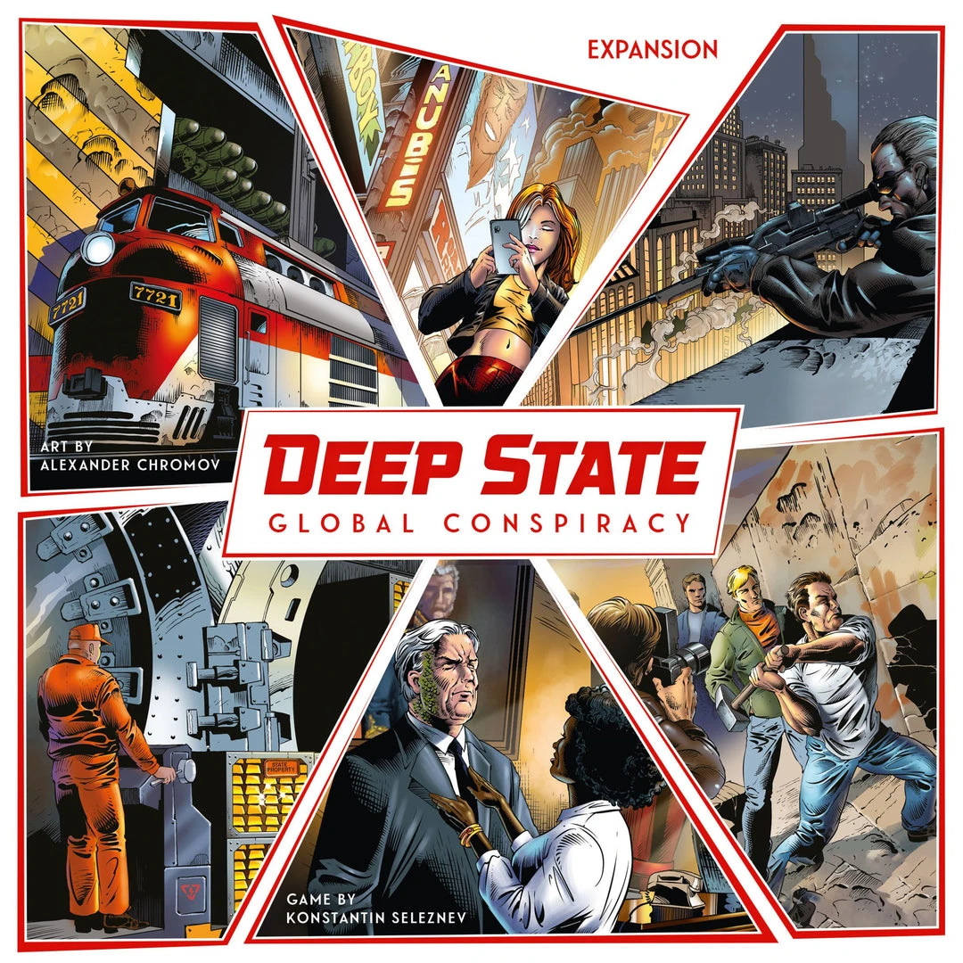 CrowD Games Deep State: Global Conspiracy Board Games 1 CrowD Games Deep State: Global Conspiracy Board Games