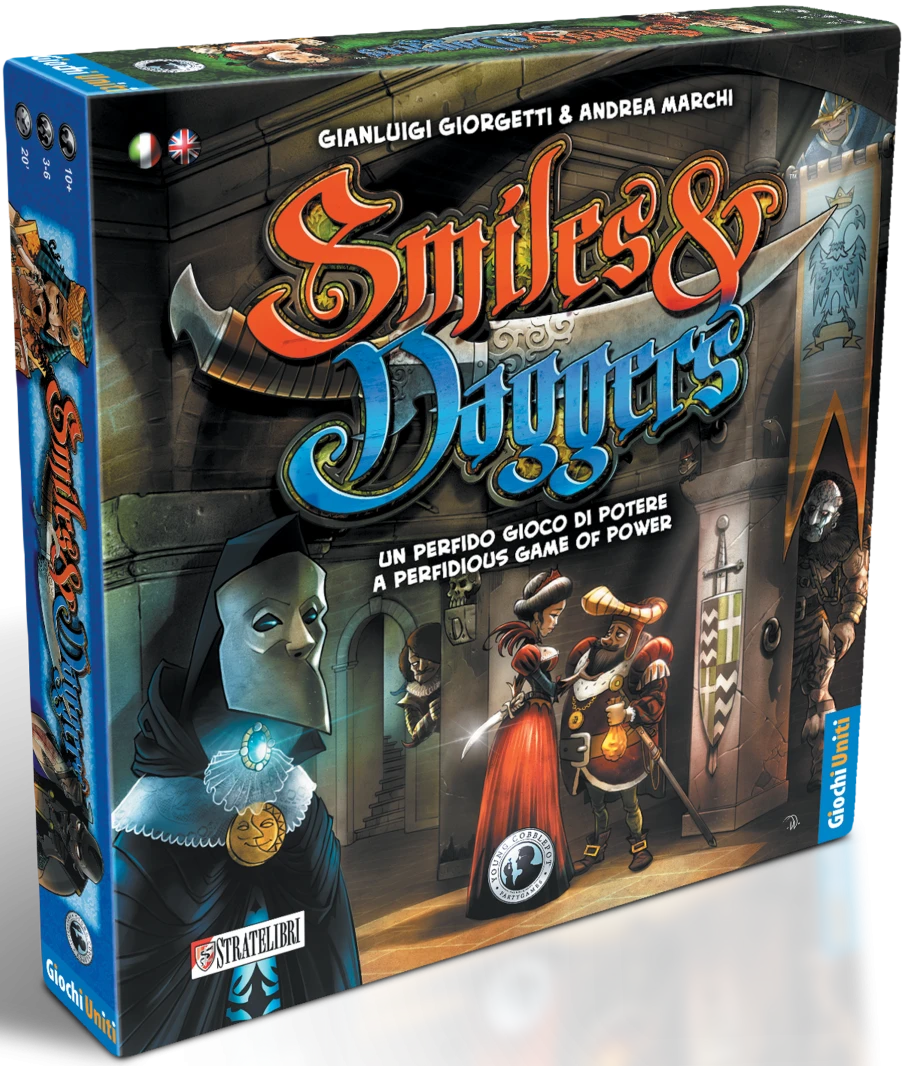 Giochi Uniti Board Games Smiles & Daggers 1 Giochi Uniti Board Games Smiles & Daggers