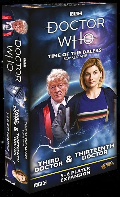 Gale Force Nine Board Games Doctor Who: Time Of The Daleks – Third Doctor & Thirteenth Doctor 1 Gale Force Nine Board Games Doctor Who: Time Of The Daleks – Third Doctor & Thirteenth Doctor