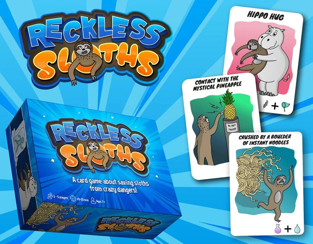 (Self-Published) Board Games Reckless Sloths 2 (Self-Published) Board Games Reckless Sloths