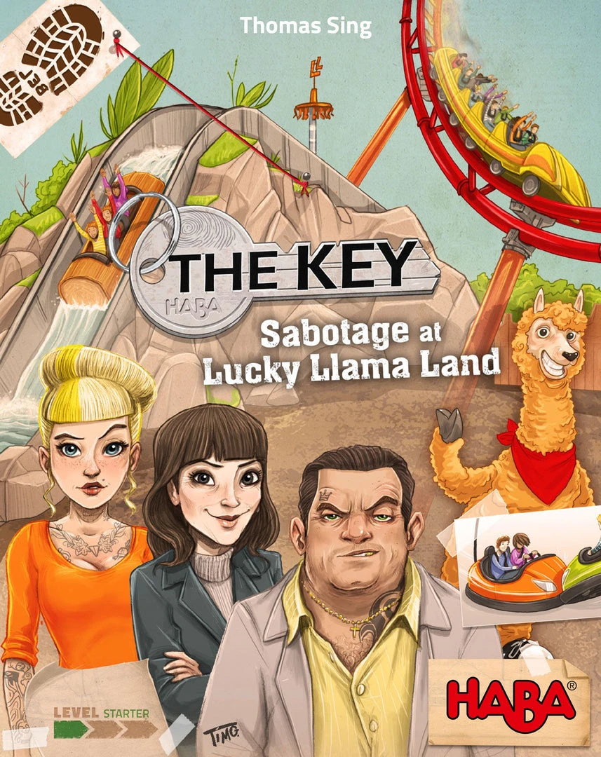 HABA The Key: Sabotage At Lucky Llama Land Board Games 1 HABA The Key: Sabotage At Lucky Llama Land Board Games