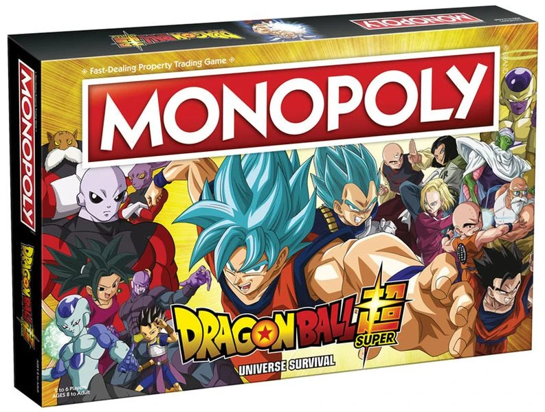 The Op Board Games Monopoly: Dragon Ball Super 1 The Op Board Games Monopoly: Dragon Ball Super