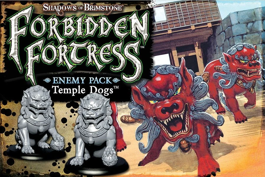 Flying Frog Productions Board Games Shadows Of Brimstone: Temple Dogs Enemy Pack 1 Flying Frog Productions Board Games Shadows Of Brimstone: Temple Dogs Enemy Pack