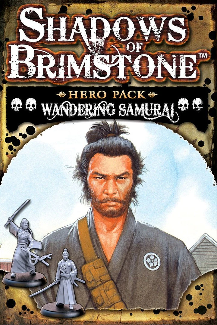 Flying Frog Productions Shadows Of Brimstone: Wandering Samurai Hero Pack Board Games 1 Flying Frog Productions Shadows Of Brimstone: Wandering Samurai Hero Pack Board Games