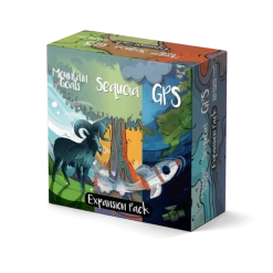 BoardGameTables.com Board Games Mountain Goats, Sequoia And GPS Expansion Packs