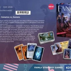 KOSMOS Fangs: Werewolves Vs Vampires Vs Humans Board Games