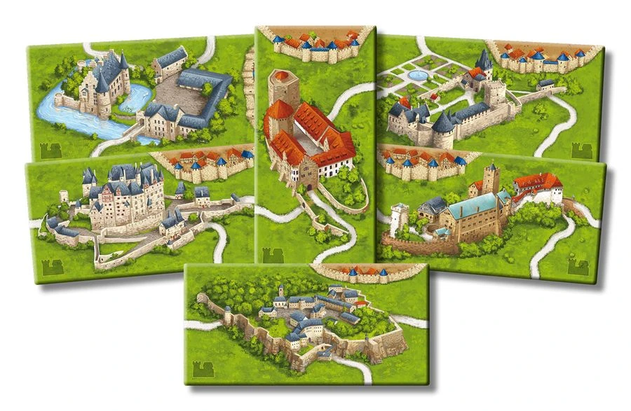 Hans Im Glück Carcassonne: Burgen In Deutschland (Second Edition) (Import) Board Games 1 Hans Im Glück Carcassonne: Burgen In Deutschland (Second Edition) (Import) Board Games